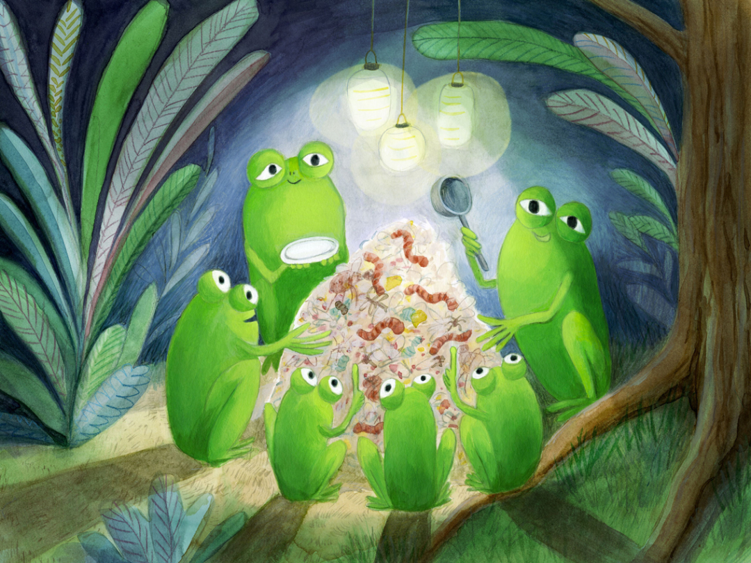 frogs dinner ideeHB