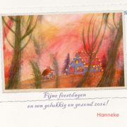 Holiday card Hanneke Breken